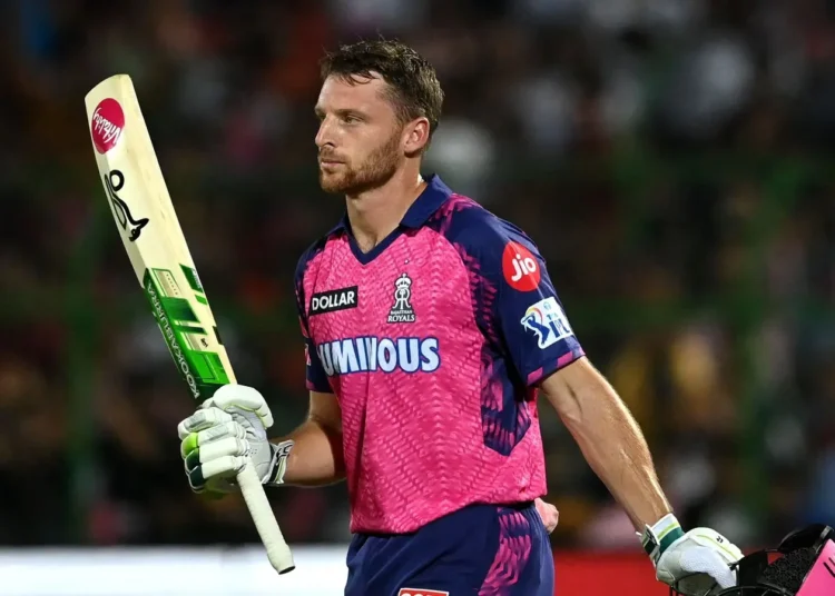 Going going gone: That is what Jos Butler is doing in IPL