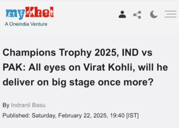 King Kohli proves that he can’t be kept quiet for too long, sends Pak on leather hunt