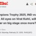 King Kohli proves that he can’t be kept quiet for too long, sends Pak on leather hunt