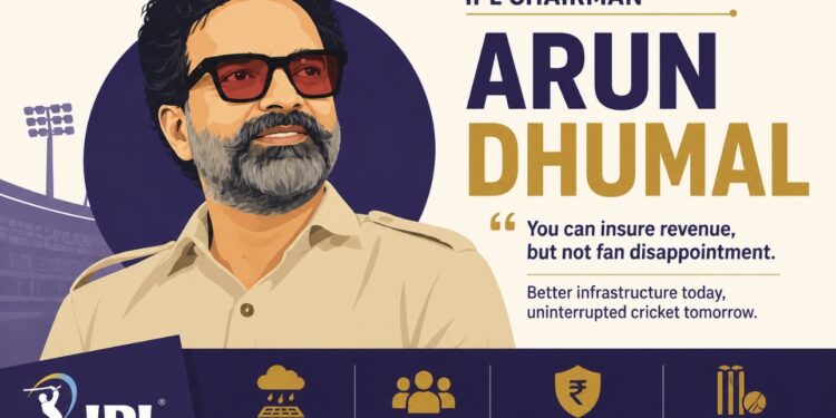 You can insure revenue, not fan experience: IPL chairman Arun Dhumal